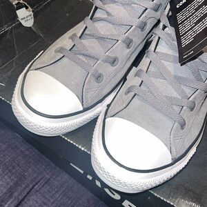 Converse Gray Canvas Sneakers